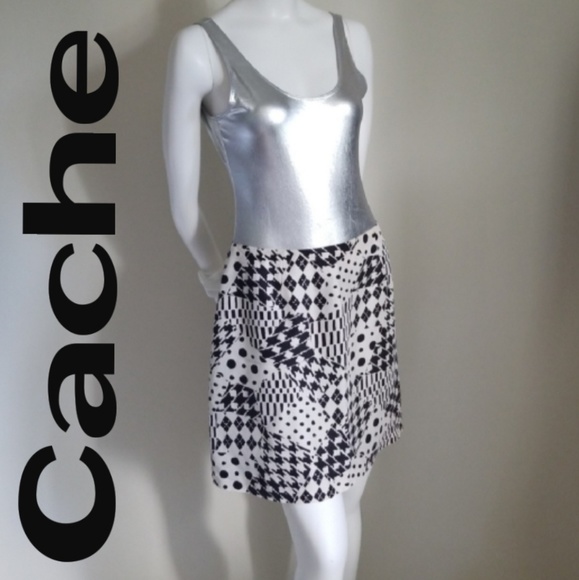 Cache Dresses & Skirts - CACHE Mini Skirt. 100% Silk - 10